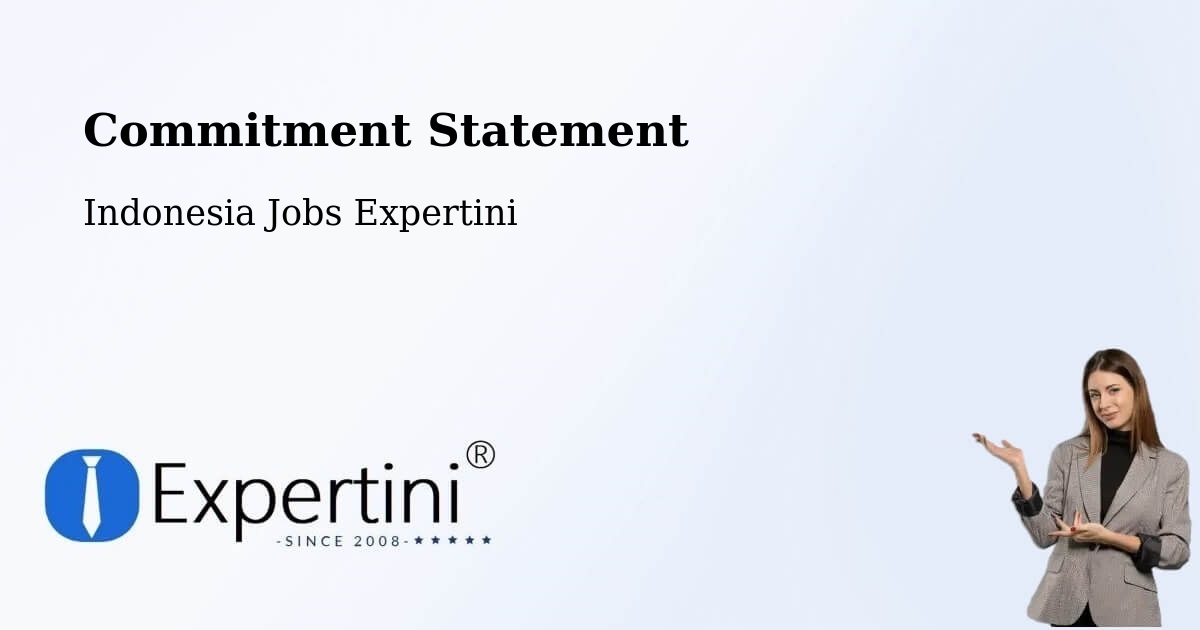 Corporate Commitment – Sorong - Indonesia Jobs Expertini
